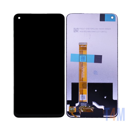 Touch+Display Realme 6/Realme 6s/Realme 7 4G 2020 Service Pack Preto